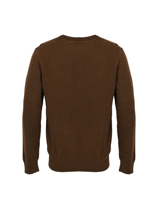 Maglia in lana con logo Brown POLO RALPH LAUREN | 710974148011